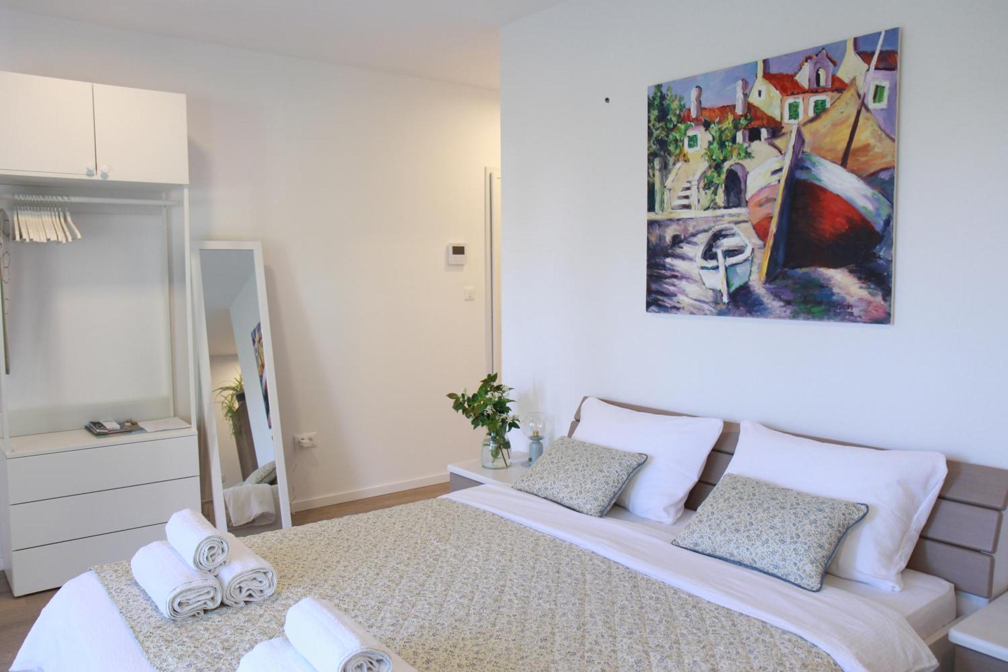 Studio Apartment Rosa Krk Krk Town Eksteriør billede