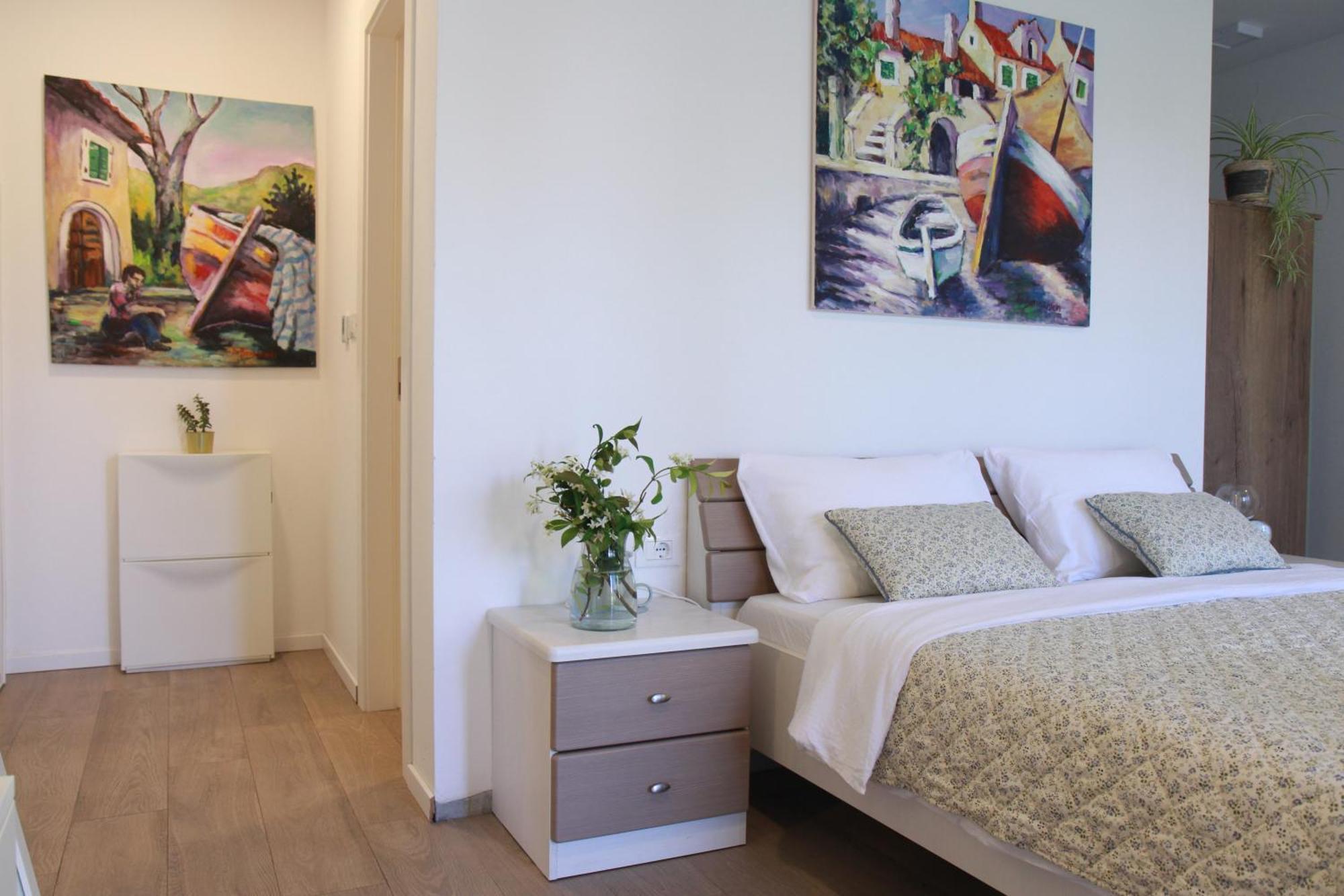 Studio Apartment Rosa Krk Krk Town Eksteriør billede