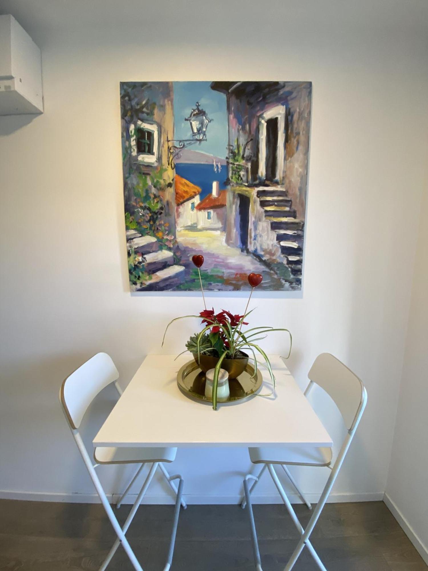 Studio Apartment Rosa Krk Krk Town Eksteriør billede